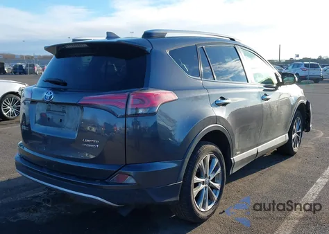 2016 Toyota Rav4 Hybrid Limited z USA, uszkodzony, nr VIN JTMDJREV5GD037667